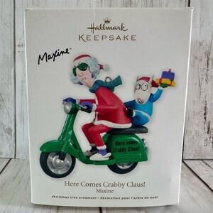 Hallmark Keepsake Ornament 2011 Maxine "Here Comes Crabby Claus!" - New in Box